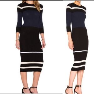James Perse knit midi dress